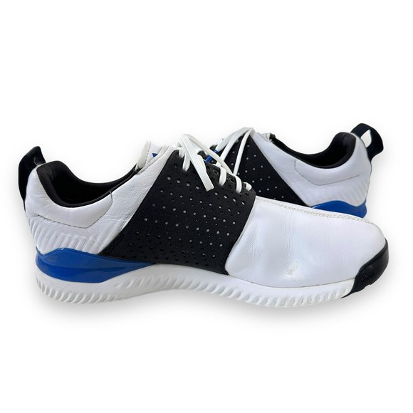 Adidas Adicross Golf Shoes Mens Sz 11 Bounce Spikeless Synthetic Leather White - Picture 8 of 12